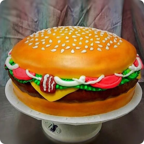 Hamburger Cake