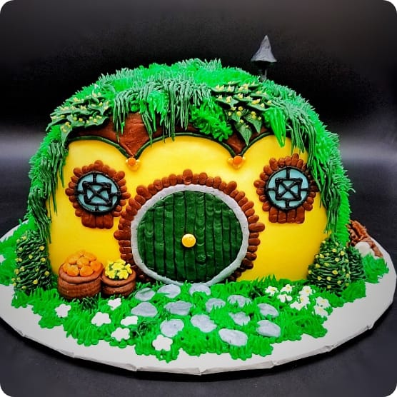 Hobbit House Cake